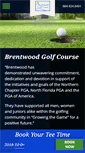 Mobile Screenshot of brentwoodgolfcourse.com